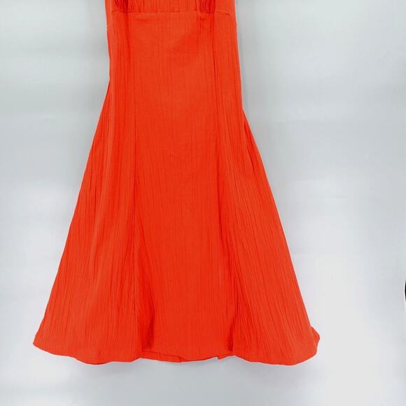 Free People Strappy Midi Dress XL Heated Open Back Beachy Boho Chic Festival - Picture 5 of 15